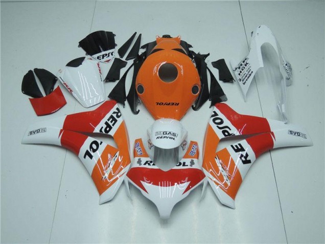 Carene Moto CBR 1000 RR 2008-2011 - Arancia Bianco Rosso Repsol Carene Moto CBR 1000 RR 2008-2011 - Arancia Bianco Rosso Repsol