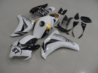 Carene Moto CBR 1000 RR 2008-2011 - Bianco & Nero 87