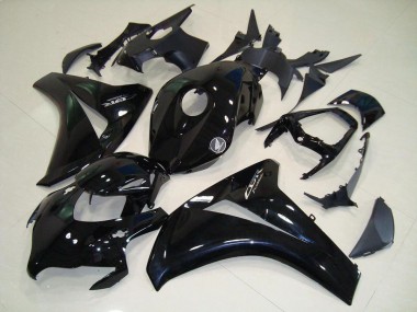 Carene Moto CBR 1000 RR 2008-2011 - Lucido Nero Chrome Decalcomanie