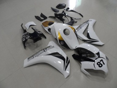 Carene Moto CBR 1000 RR 2008-2011 - Nero & Bianco & Oro