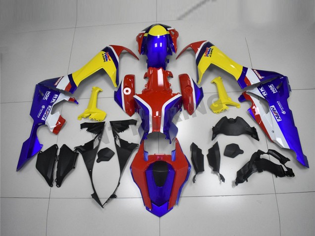 Carene Moto CBR 1000 RR 2017-2023 - Blu Giallo Rosso Carene Moto CBR 1000 RR 2017-2023 - Blu Giallo Rosso