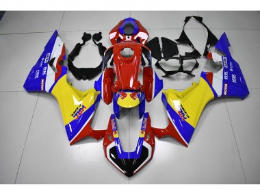 Carene Moto CBR 1000 RR 2017-2023 - Rosso Giallo Blu HRC Red Bull