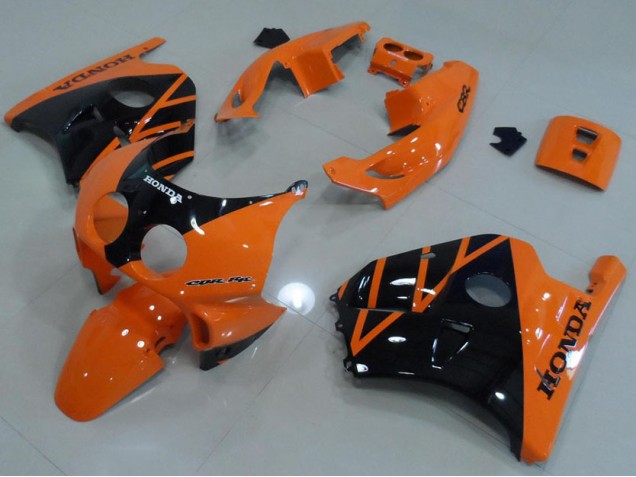 Carene Moto CBR 250 RR MC22 1991-1998 - Arancia Nero Carene Moto CBR 250 RR MC22 1991-1998 - Arancia Nero
