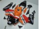 Carene Moto CBR 600 RR 2003-2004 - Arancia Rosso Nero Repsol Carene Moto CBR 600 RR 2003-2004 - Arancia Rosso Nero Repsol