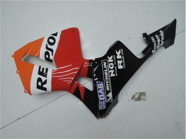 Carene Moto CBR 600 RR 2003-2004 - Arancia Rosso Nero Repsol Carene Moto CBR 600 RR 2003-2004 - Arancia Rosso Nero Repsol