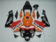 Carene Moto CBR 600 RR 2003-2004 - Arancia Rosso Nero Repsol Carene Moto CBR 600 RR 2003-2004 - Arancia Rosso Nero Repsol