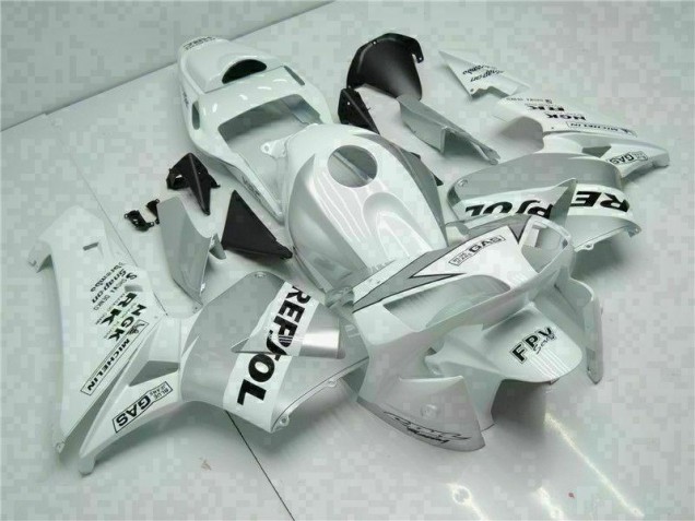 Carene Moto CBR 600 RR 2003-2004 - Bianco Argento Repsol Carene Moto CBR 600 RR 2003-2004 - Bianco Argento Repsol