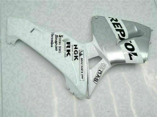 Carene Moto CBR 600 RR 2003-2004 - Bianco Argento Repsol Carene Moto CBR 600 RR 2003-2004 - Bianco Argento Repsol