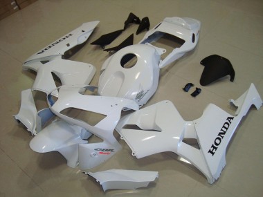 Carene Moto CBR 600 RR 2003-2004 - Bianco Nero Decal