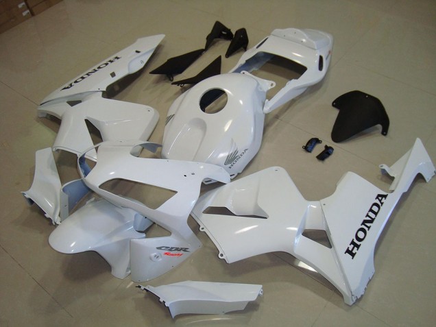 Carene Moto CBR 600 RR 2003-2004 - Bianco Nero Decal Carene Moto CBR 600 RR 2003-2004 - Bianco Nero Decal