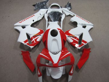 Carene Moto CBR 600 RR 2003-2004 - Bianco Rosso