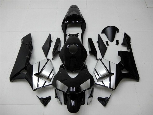 Carene Moto CBR 600 RR 2003-2004 - Nero Argento Carene Moto CBR 600 RR 2003-2004 - Nero Argento