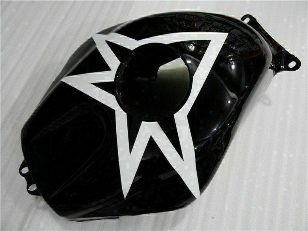 Carene Moto CBR 600 RR 2003-2004 - Nero Bianco 11 Carene Moto CBR 600 RR 2003-2004 - Nero Bianco 11