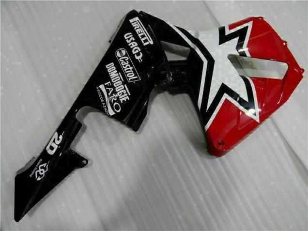Carene Moto CBR 600 RR 2003-2004 - Nero Bianco 11 Carene Moto CBR 600 RR 2003-2004 - Nero Bianco 11