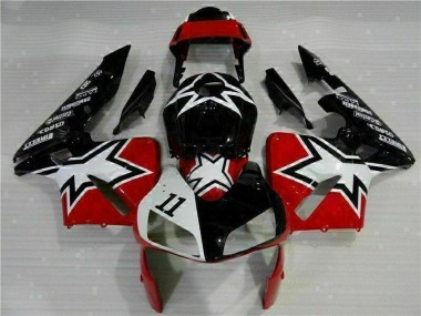 Carene Moto CBR 600 RR 2003-2004 - Nero Bianco 11