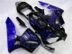Carene Moto CBR 600 RR 2003-2004 - Nero con Blu Fiamma Carene Moto CBR 600 RR 2003-2004 - Nero con Blu Fiamma