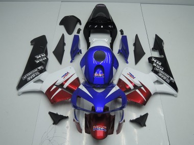 Carene Moto CBR 600 RR 2003-2004 - Scuro Rosso Blu