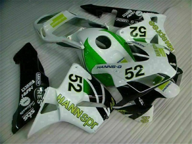 Carene Moto CBR 600 RR 2003-2004 - Verde Bianco Nero Carene Moto CBR 600 RR 2003-2004 - Verde Bianco Nero