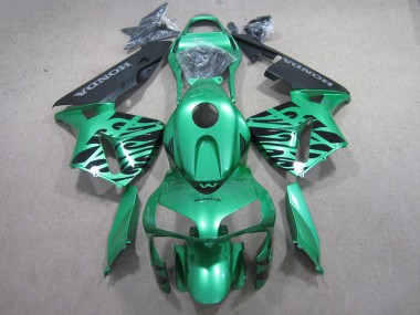 Carene Moto CBR 600 RR 2003-2004 - Verde Nero