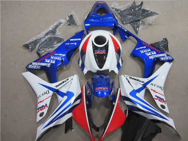 Carene Moto CBR 600 RR 2007-2008 - Blu Bianco Rosso HRC