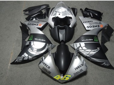 Carene Moto CBR 600 RR 2007-2008 - Nero Argento Monster IVECO 46