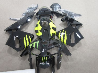 Carene Moto CBR 600 RR 2007-2008 - Nero Monster Verde
