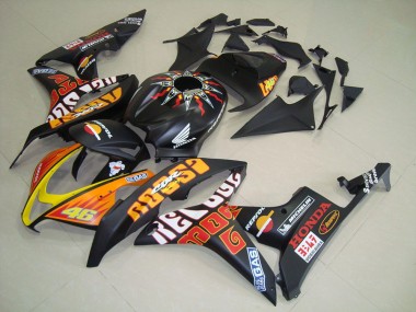 Carene Moto CBR 600 RR 2007-2008 - Nero Opaco Rossi