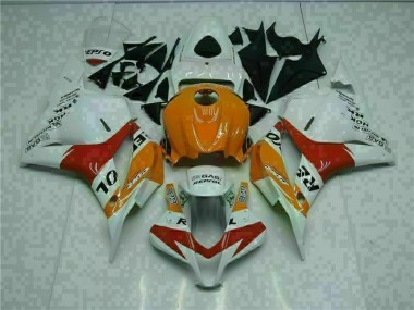 Carene Moto CBR 600 RR 2009-2012 - Bianco Arancia Repsol