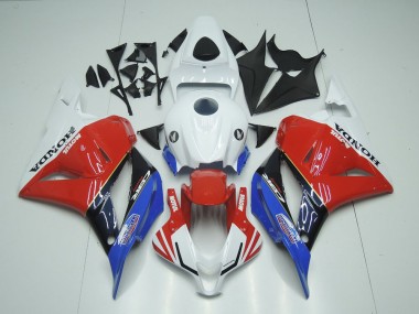 Carene Moto CBR 600 RR 2009-2012 - Bianco Motul Rosso Blu