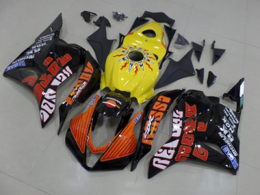 Carene Moto CBR 600 RR 2009-2012 - Giallo Rossi Corsa