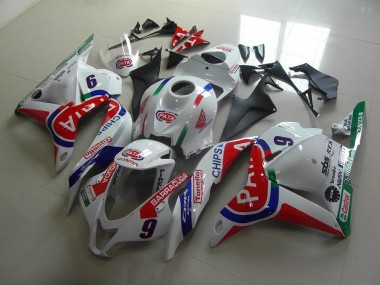 Carene Moto CBR 600 RR 2009-2012 - Rosso Bianco Pata