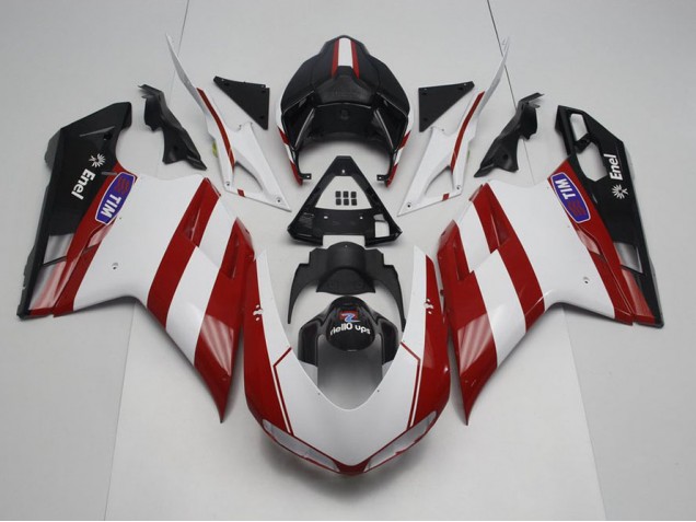 Carene Moto Ducati 848 1098 1198 2007-2014 - Generali con No Logo Carene Moto Ducati 848 1098 1198 2007-2014 - Generali con No Logo