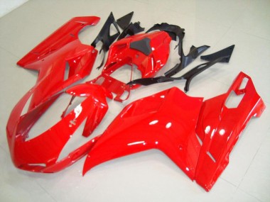 Carene Moto Ducati 848 1098 1198 2007-2014 - Rosso