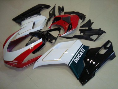Carene Moto Ducati 848 1098 1198 2007-2014 - Tricolore