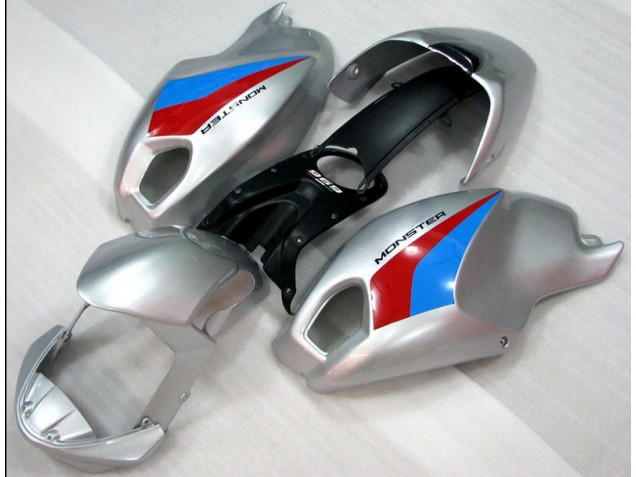 Carene Moto Ducati Monster 696 2008-2012 - Argento Monster Carene Moto Ducati Monster 696 2008-2012 - Argento Monster