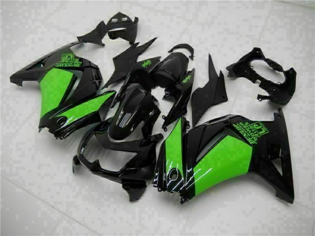 Carene Moto EX250 2008-2012 - Nero Verde Ninja Carene Moto EX250 2008-2012 - Nero Verde Ninja