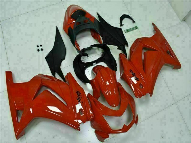 Carene Moto EX250 2008-2012 - Rosso Nero Ninja Carene Moto EX250 2008-2012 - Rosso Nero Ninja