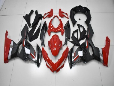 Carene Moto EX400 2018-2023 - Rosso Nero