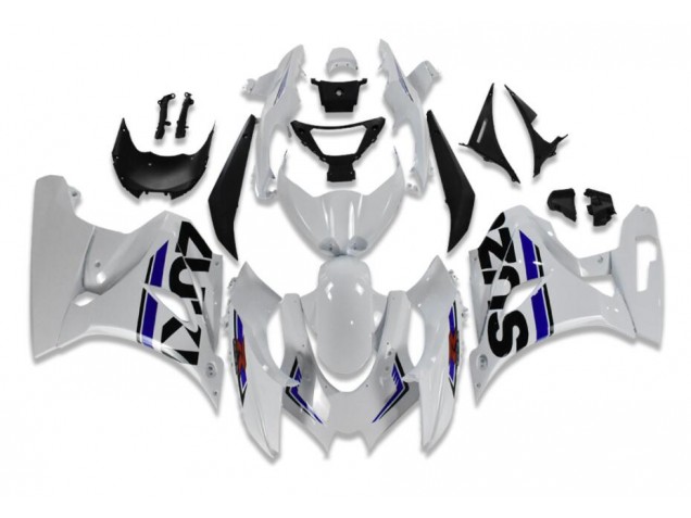 Carene Moto GSXR 1000 2017-2023 - Bianco Blu Carene Moto GSXR 1000 2017-2023 - Bianco Blu