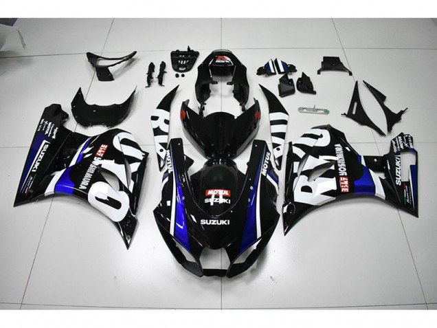 Carene Moto GSXR 1000 2017-2023 - Nero Bianco Motul Carene Moto GSXR 1000 2017-2023 - Nero Bianco Motul