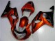 Carene Moto GSXR 1000 K1 2000-2002 - Arancia Nero Carene Moto GSXR 1000 K1 2000-2002 - Arancia Nero