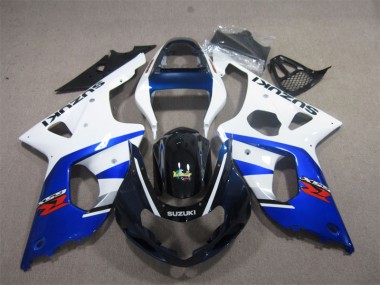 Carene Moto GSXR 1000 K1 2000-2002 - Bianco Blu