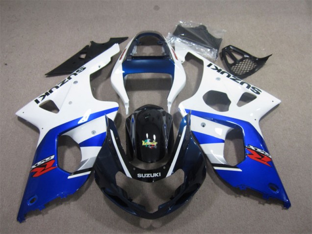 Carene Moto GSXR 1000 K1 2000-2002 - Bianco Blu Carene Moto GSXR 1000 K1 2000-2002 - Bianco Blu