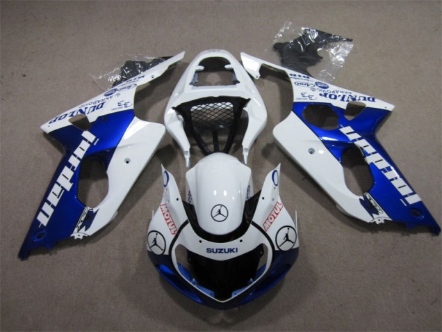 Carene Moto GSXR 1000 K1 2000-2002 - Blu Bianco Jordan Motul Carene Moto GSXR 1000 K1 2000-2002 - Blu Bianco Jordan Motul