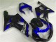 Carene Moto GSXR 1000 K1 2000-2002 - Blu Nero