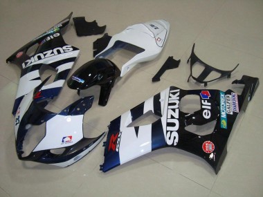 Carene Moto GSXR 1000 K3 2003-2004 - Bianco Nero Elf