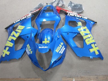 Carene Moto GSXR 1000 K3 2003-2004 - Blu Giallo Rizla