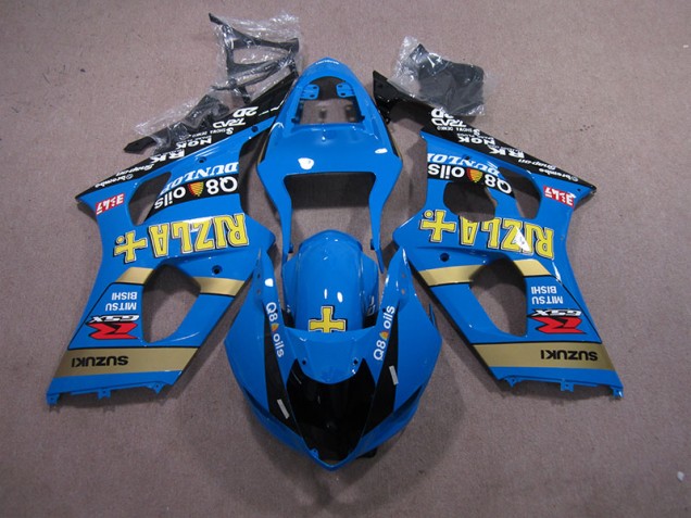 Carene Moto GSXR 1000 K3 2003-2004 - Blu Rizla Q8 Oils