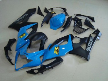 Carene Moto GSXR 1000 K5 2005-2006 - Blu & Nero Opaco