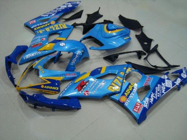 Carene Moto GSXR 1000 K5 2005-2006 - Blu Rizla